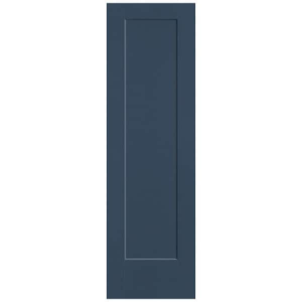 Masonite 24 in. x 80 in. 1-Panel Lincoln Park Single Bore Solid Core Night Tide Molded Composite Interior Door Slab