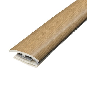 Flax 0.31 in. T x 2 in. W x 78.7 in. L Vinyl 4 in 1 Molding