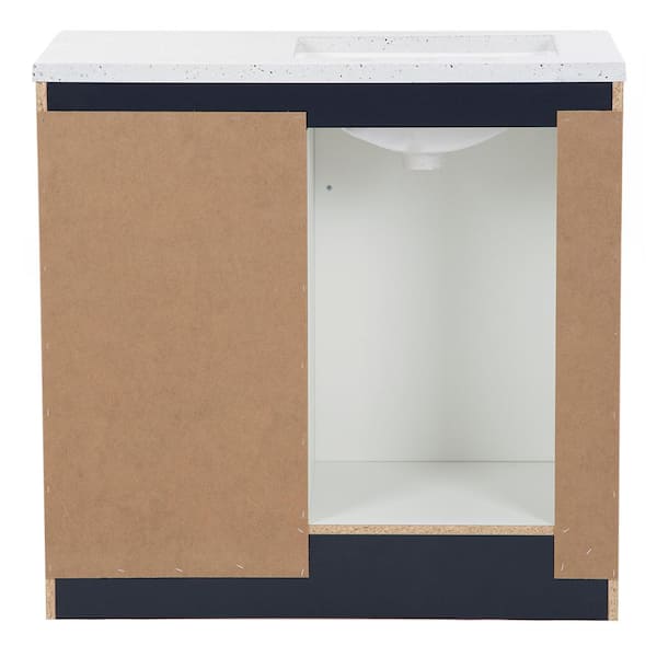 HOMLYLINK White Farmhouse Sink 36 x 18 Inch, Firecaly Apron