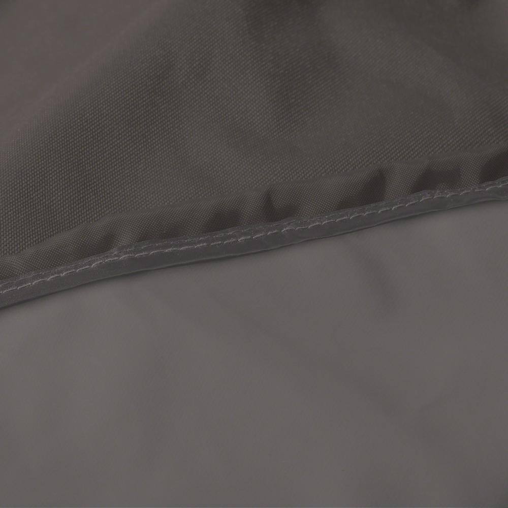 Ravenna Dark Taupe Water-Resistant Round Hot Tub Cover, 84 Inch