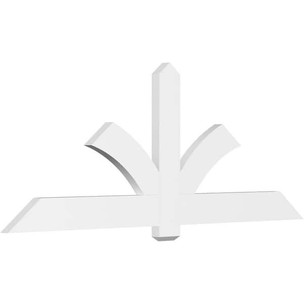 Ekena Millwork Redmond 84 in. W x 31.5 in. H x 2 in. D Signature Polyurethane Bracket