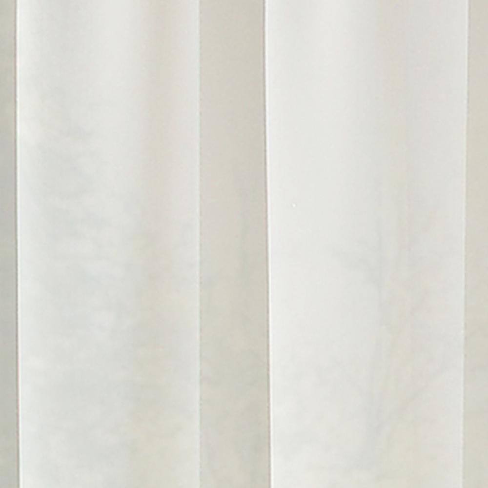 Winter White Sheer Voile 59" x 144" Window Curtain Panel