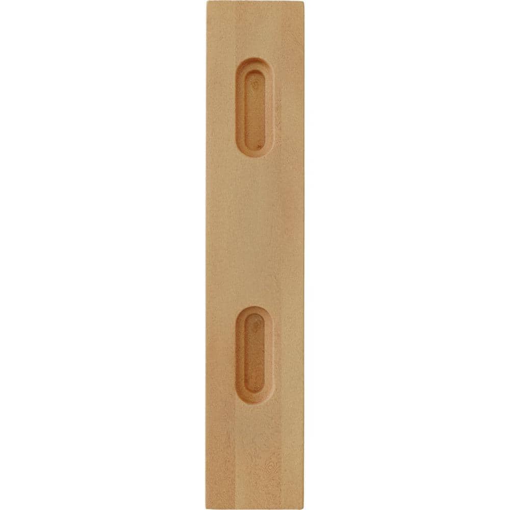 Small Red Oak Wood Corbel Bracket, 1.75" x 6.5" x 9"