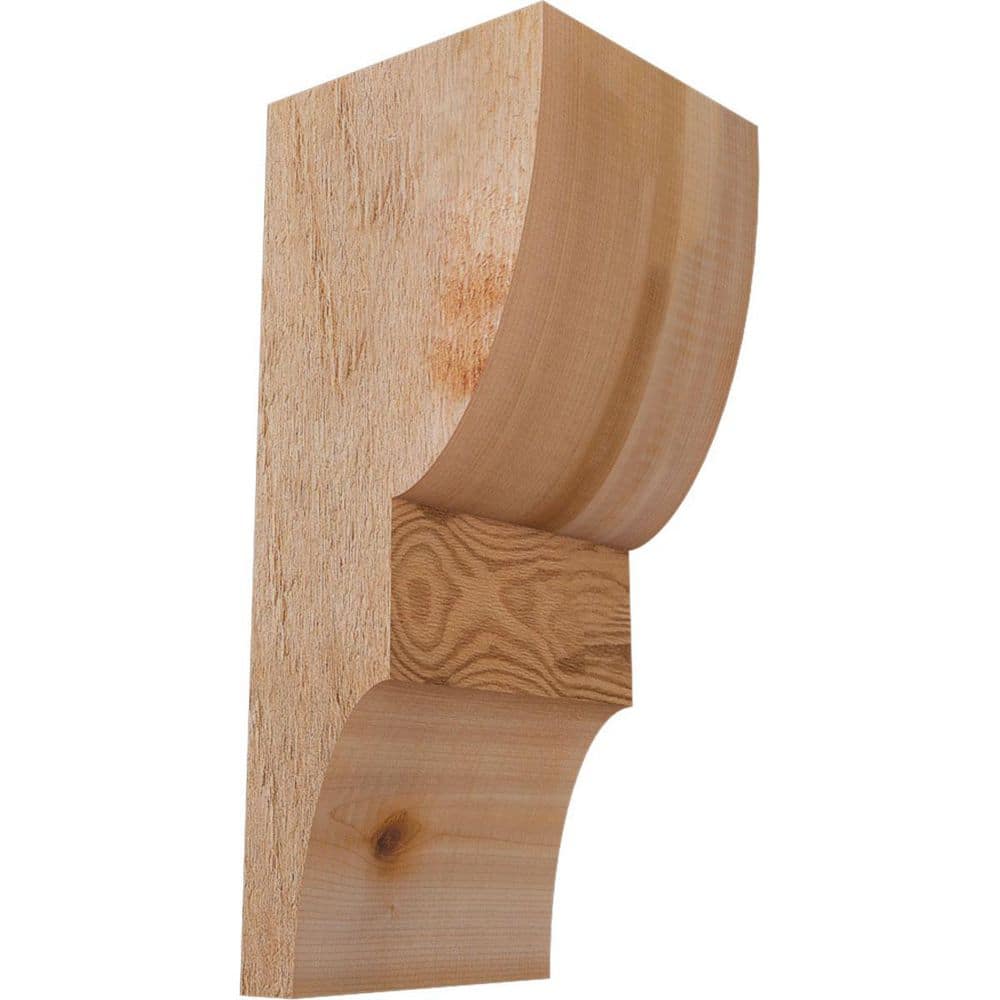 6 in. x 6 in. x 14 in. Western Red Cedar Ridgewood Rough Sawn Corbel price history on PriceWatchPro
