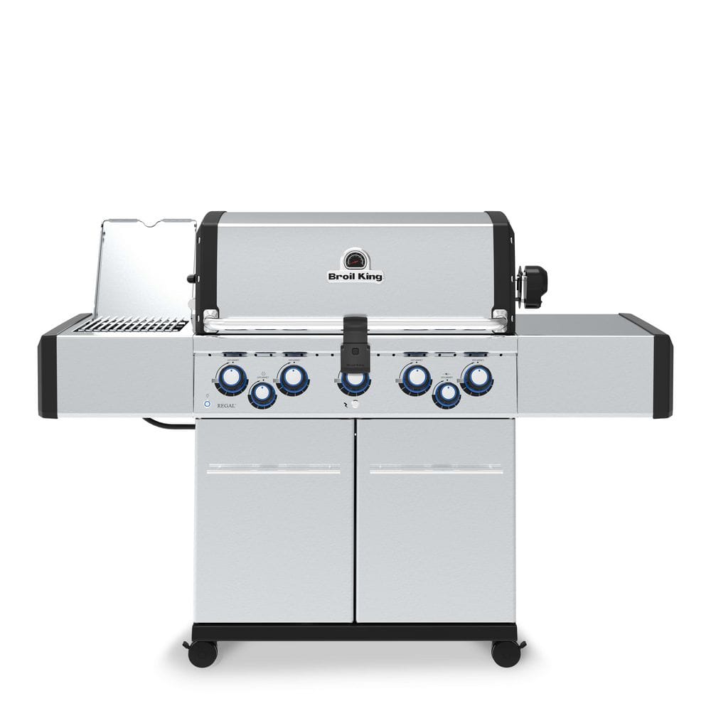 Regal S590 PRO IR 5-Burner Natural Gas Grill in Stainless Steel with Infrared Side Burner and Rear Rotisserie Burner price history on PriceWatchPro
