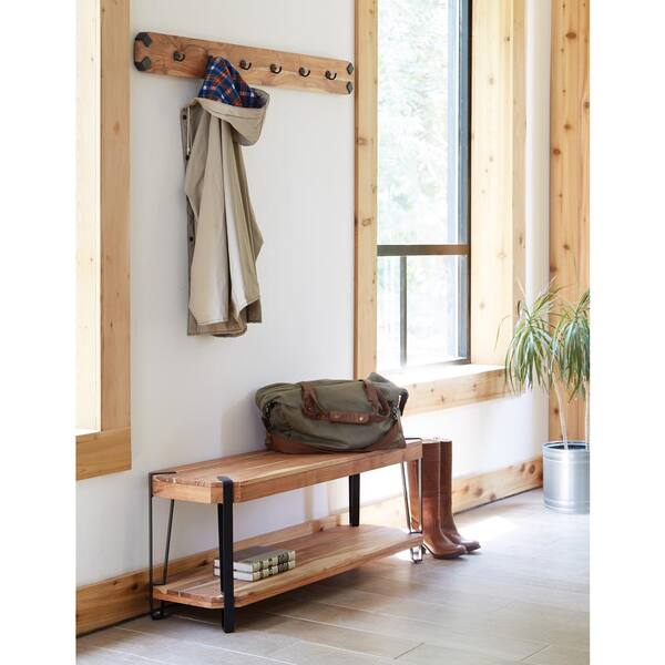 Coat hook and deals bench