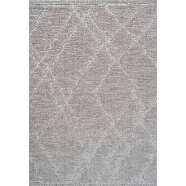 Dynamic Rug 4907 Dynamic Rugs Masai 7 ft. 10 in. X 10 ft. 10 in. Grey Geometric Indoor ...