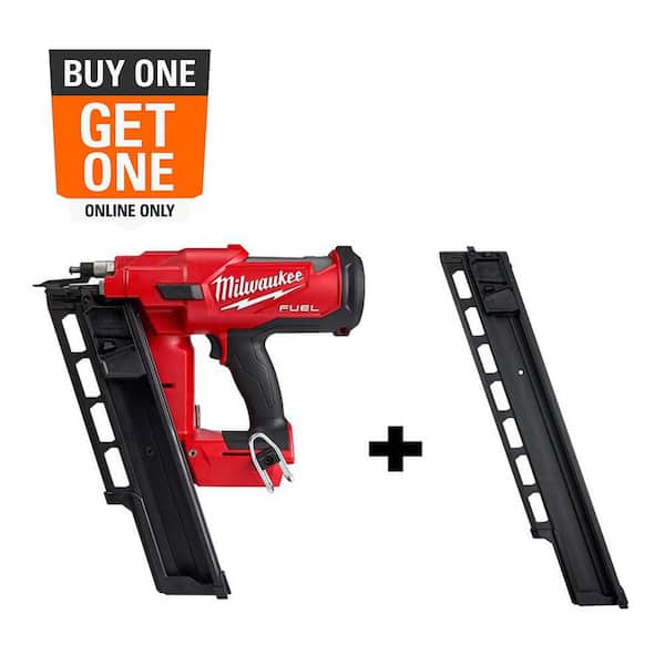 M18 FUEL 3-1/2 in. 18-Volt 21-Degree Lithium-Ion Brushless Cordless Framing Nailer Tool-Only with Extended Capacity Mag