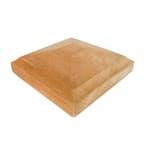 Miterless 4 in. x 4 in. Untreated Wood Traditional Pyramid Slip Over Fence Post Cap (Actual: 3-1/2 in. to 3-5/8 in.)