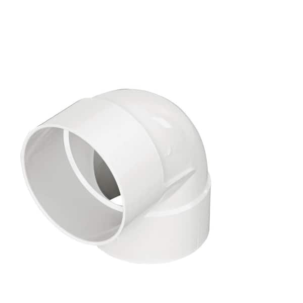 NDS PVC S&D 90° Elbow, 6 in. Hub X Hub