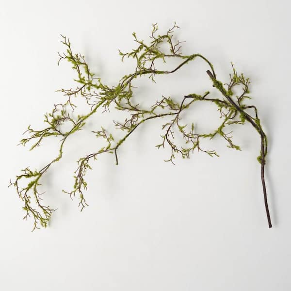 SULLIVANS 42 in. Artificial Mossy Drop Branch
