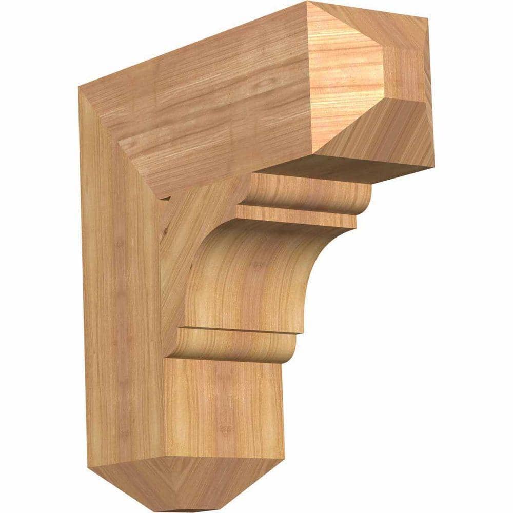 5.5 in. x 18 in. x 18 in. Western Red Cedar Olympic Craftsman Smooth Bracket price history on PriceWatchPro