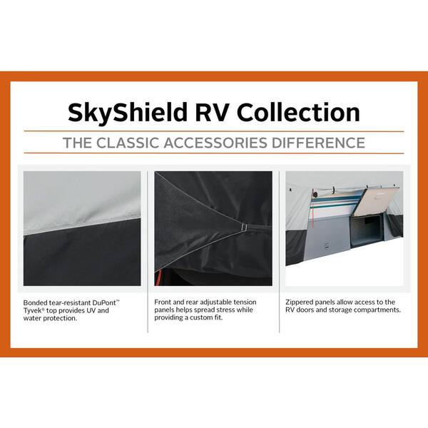 Skyshield 292 in. L x 105 in. W x 108 in. H Class C RV Cover