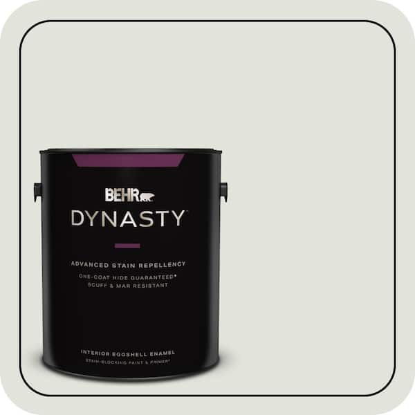 BEHR DYNASTY 1 gal. #PPL-75 Wisdom Eggshell Enamel Interior Stain-Blocking Paint & Primer