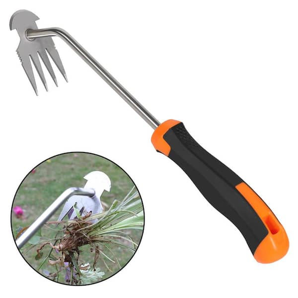 Angel Sar 13 in. Portable Garden Weeder Tool for Backyard Farm