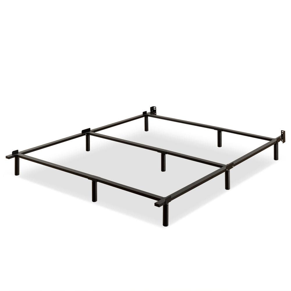 Zinus Paige Black Twin/Full/Queen Metal Compack Adjustable Bed Frame  HD-HDBF-7U2 - The Home Depot