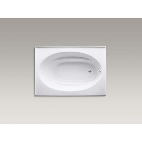 Windward 60 in. x 42 in. Soaking Bathtub with Right-Hand Drain in White