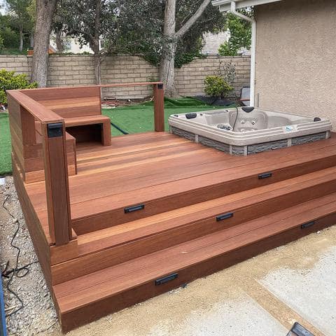 Swaner Hardwood 1 in. x 6 in. x 8 ft. African Mahogany S4S (2-Pack