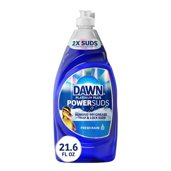Platinum Plus PowerSuds 21.6 oz. Fresh Rain Scent Hand Dish Soap