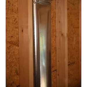 6 in. x 5 ft. Oval Duct Pipe