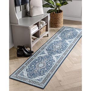 Details about   High Quality Wool Navy Blue floral Traditional Classic Oriental Hall Rugs Runner 