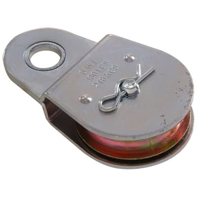 Zinc Die-Cast Single Sheave Fixed Pulley (2")