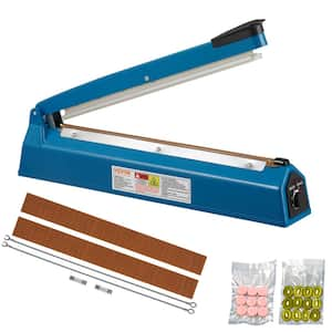 SEEUTEK Biolde 8 inch Blue Impulse Bag Sealer, Solid Metal Manual