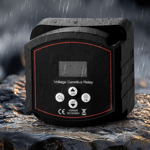 SKYSHALO Dual Battery Isolator with Smart Battery Isolator, 12
