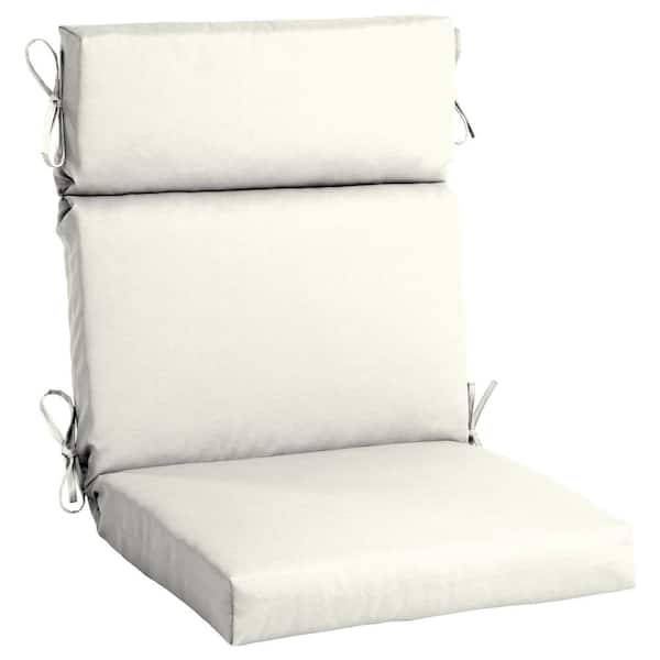 High Back Outdoor Dining Chair Cushion, Sunbrella Lounge Chair Cushions Home Depot