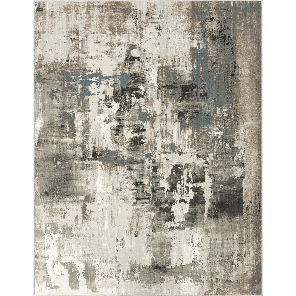 Serengeti Multi-Colored 11 ft. x 15 ft. Abstract Area Rug price history on PriceWatchPro