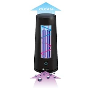 Tabletop Air Purifier with UV Sanitizer for Small Rooms