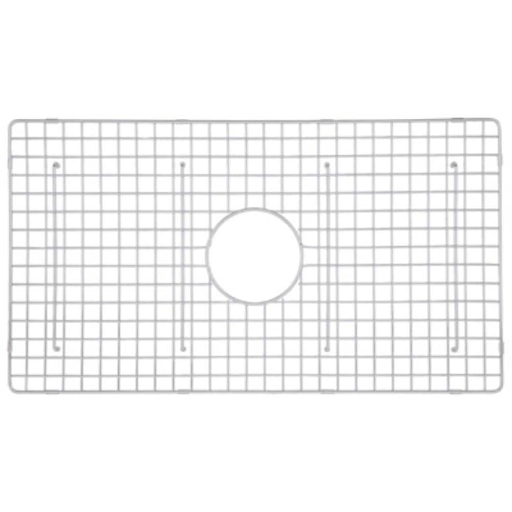 ROHL Shaws 14-1/2 in. x 26-3/8 in. Wire Sink Grid for RC3017 Kitchen Sinks  WSG3017WH - The Home Depot