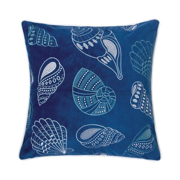 shell throw pillows