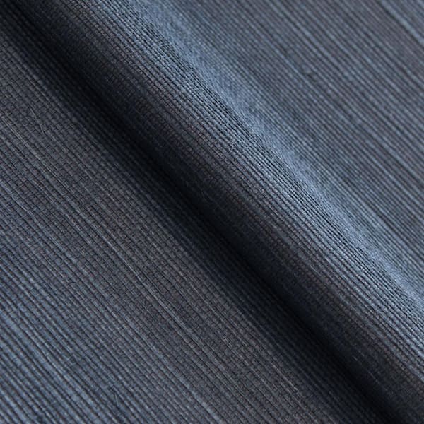 Tempaper Deep Indigo Sisal Authentic Grasscloth Handwoven Unpasted Textured Wallpaper Roll (Covers 72 sq. ft.)