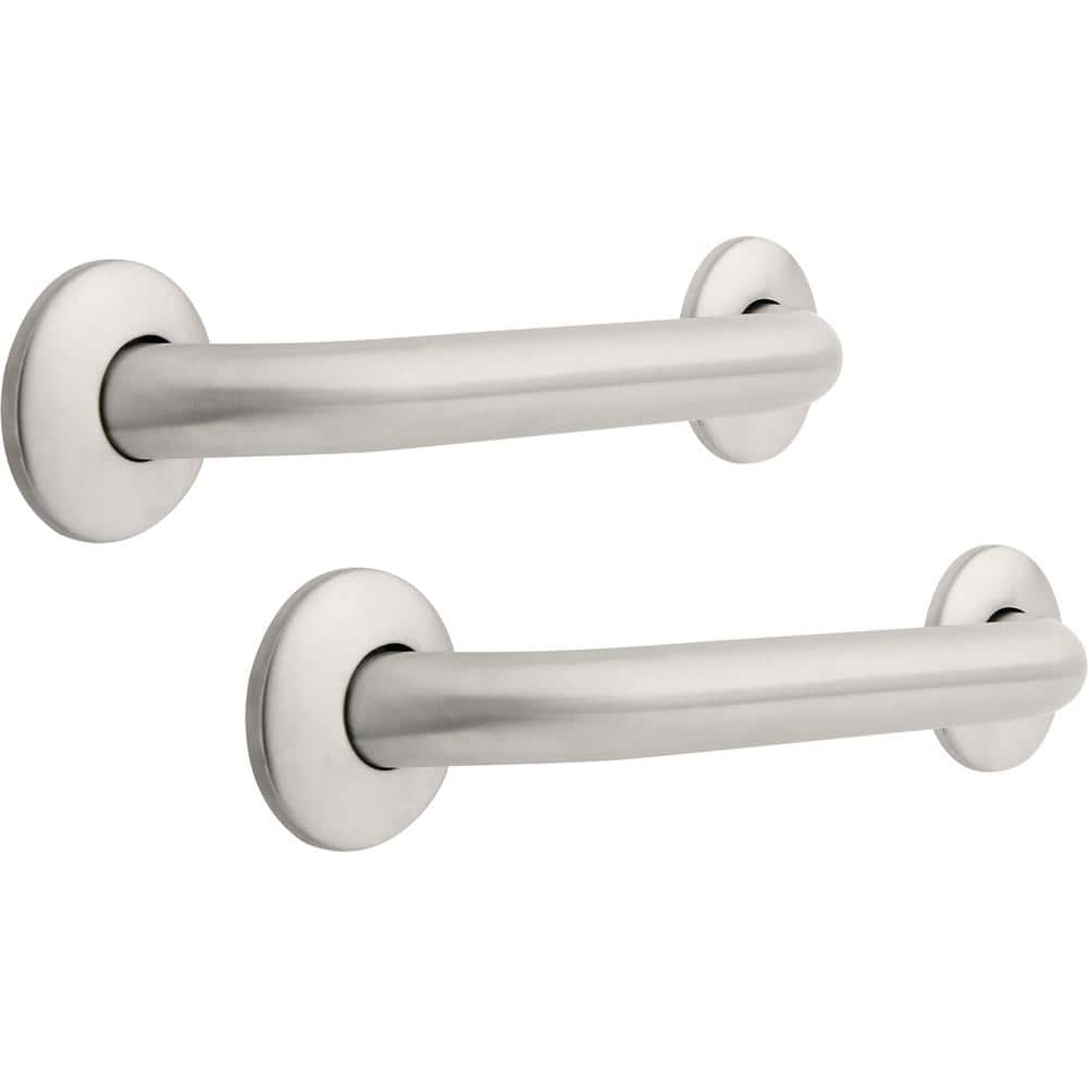 (10-Pack) Scalloped Footing 1-3/16 in. (30 mm) Classic Satin Nickel Cabinet