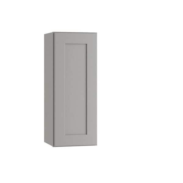 Home Decorators Collection Newport 9 in. W x 12 in. D x 30 in. H Assembled Plywood Wall Kitchen Cabinet in Pearl Gray with Soft Close