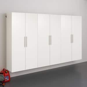 HangUps 3-Piece Composite Garage Storage System in White (108 in. W x 72 in. H x 20 in. D)
