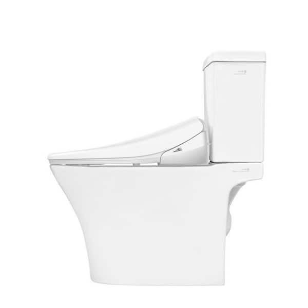 2900L Smart Electric Bidet Seat for Elongated Toilet Warm Water Seat with Wireless Remote, 22.6 in.