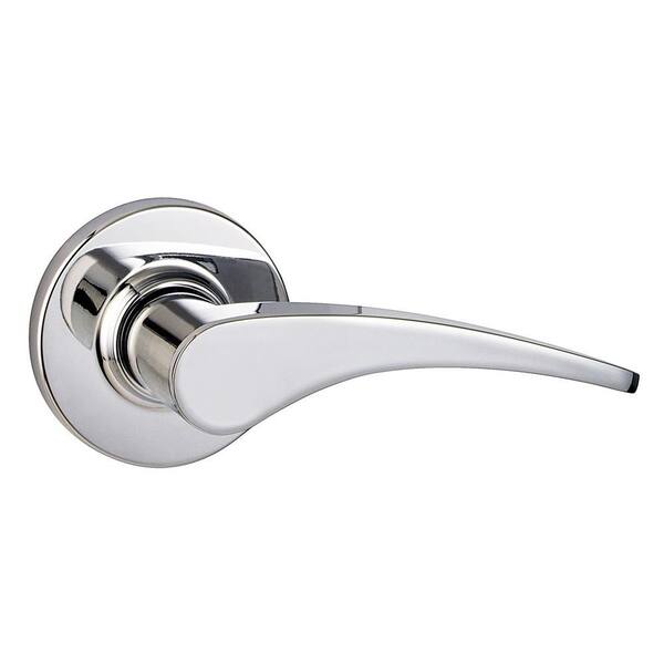 Weiser Brizzia Polished Chrome Right-Handed Dummy Door Lever