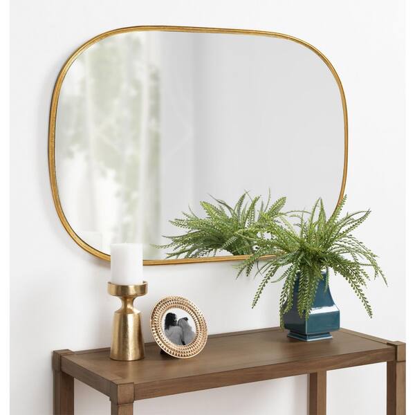 Edge Brass Capsule Mirror + Reviews