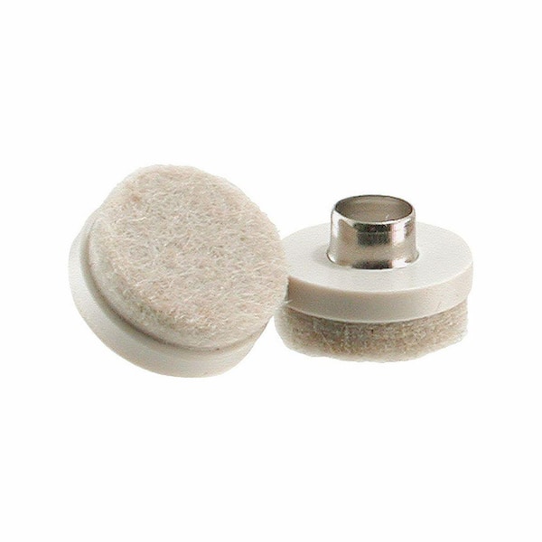 Nail On Round Felt Furniture Pads, Furniture Feet Protectors Home Depot