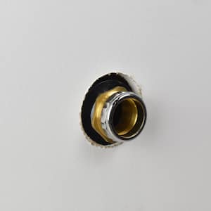 1-1/2 in. Brass Threaded Male Sink Drain Pipe Connector with Female Copper Sweat Connection