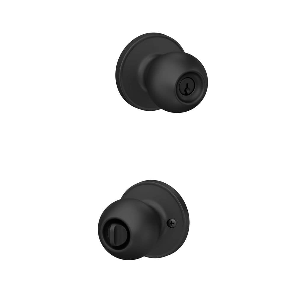 Jannell Matte Black Keyed Entry Door Knob price history on PriceWatchPro