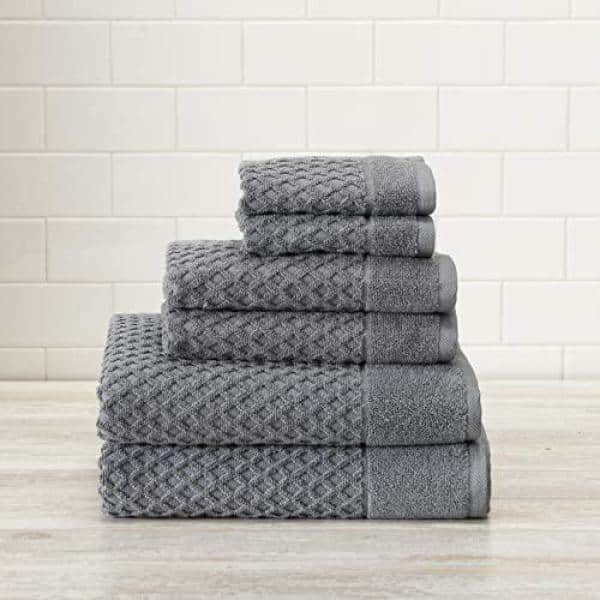 Waffle Cotton Bath Towel Set Bathroom Towels 1 Bath Towel 2 Hand Towels 