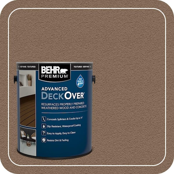1 gal. #SC-147 Castle Gray Textured Solid Color Exterior Wood and Concrete Coating