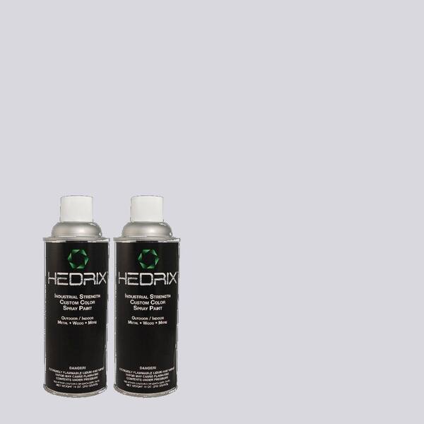 Hedrix 11 oz. Match of PPU16-8 Hint of Violet Gloss Custom Spray Paint (8-Pack)