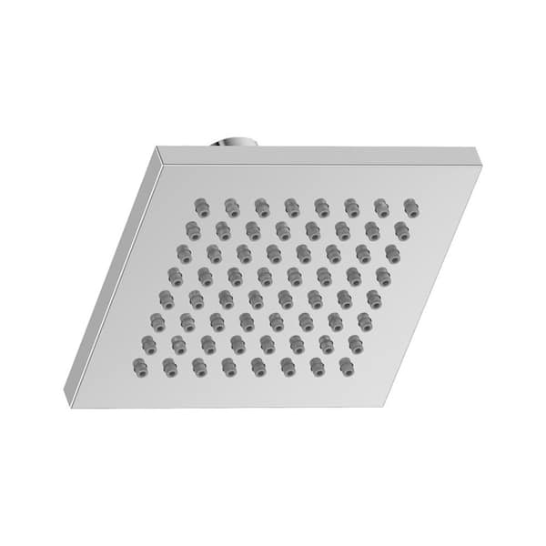 Symmons 1-Spray 4 in. Single Wall Mount Low Flow Fixed Shower Head in Polished Chrome