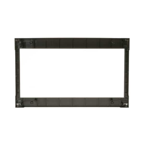 GE 27 in. Built-In Microwave Trim Kit in Stainless Steel JX827SFSS