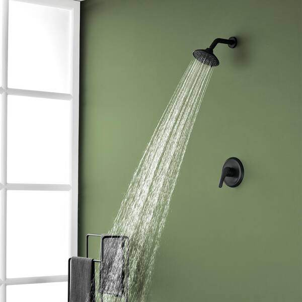 UKISHIRO Single-Handle 1-Spray 1.8 GPM High Pressure Shower Faucet  