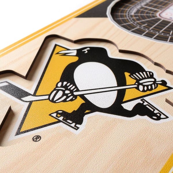 NHL Pittsburgh Penguins 6 in. x 19 in. 3D Stadium Banner-PPG Paints Arena